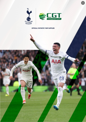 نشرة المورد الرسمي للعشب الصناعي لنادي CGT Hotspur